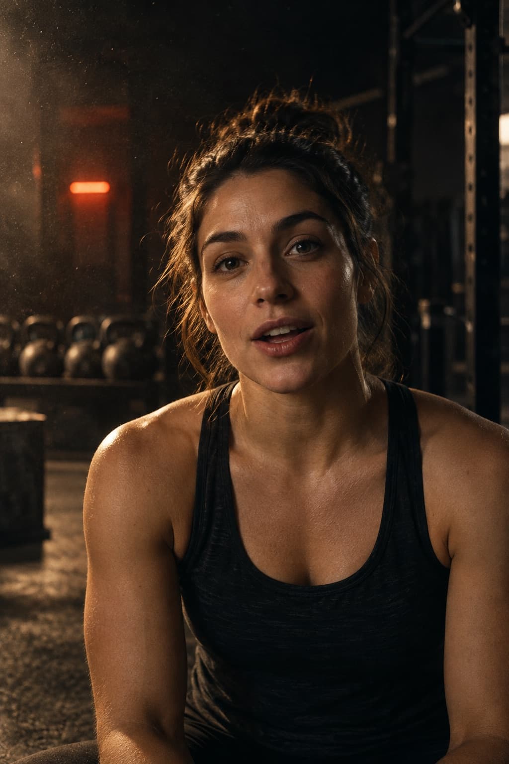 Fitness coach — sample vertical video frame